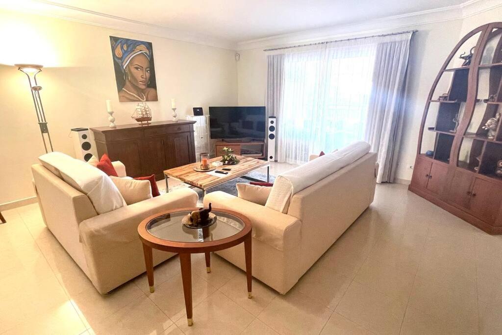 Luxurioese Duplex Ferienwohnung In Sehr Ruhiger Wohnanlage Mit Meerblick بالم مار المظهر الخارجي الصورة