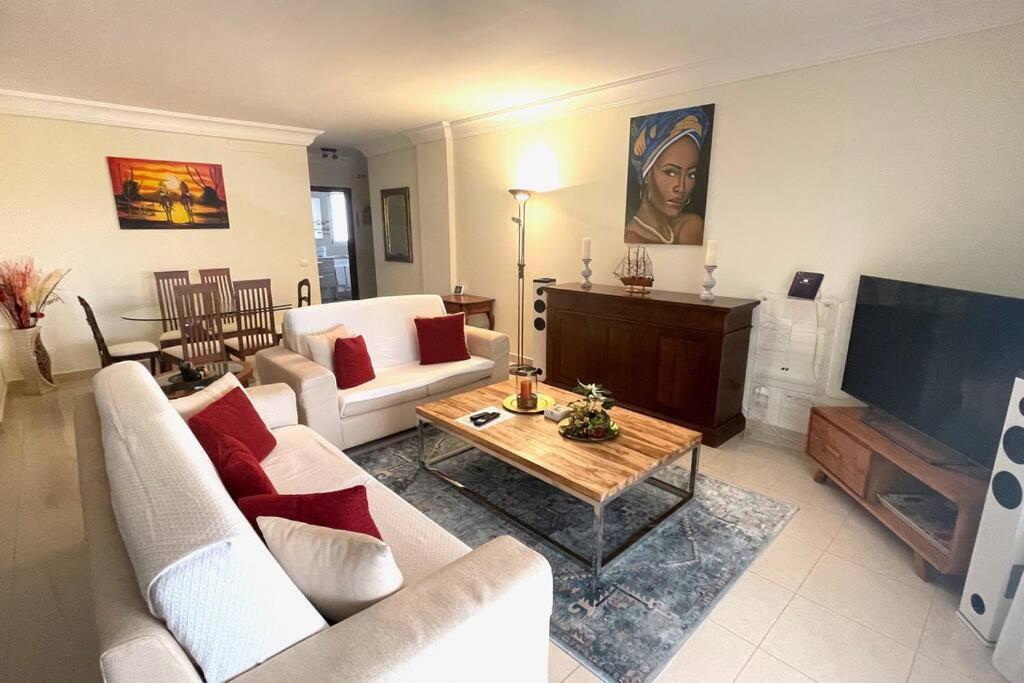 Luxurioese Duplex Ferienwohnung In Sehr Ruhiger Wohnanlage Mit Meerblick بالم مار المظهر الخارجي الصورة